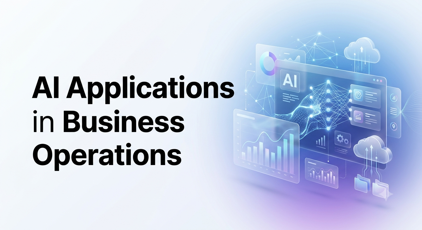 AI applications in business operations